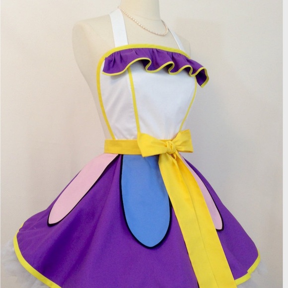 Disney Mrs. Potts plus Costume Apron Beauty and the Beast, Cosplay Disneybound - Picture 1 of 10